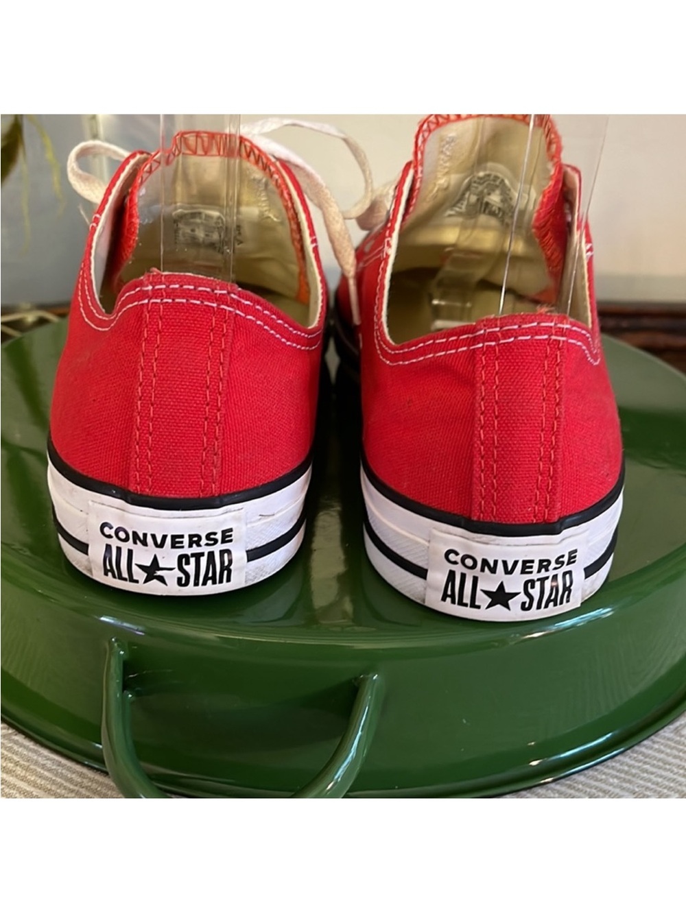 Excellent Condition Red Converse - Picture 3 of 8